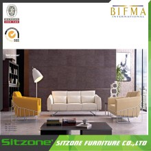 New Model Office Modern Design Standard Size Wooden Sofa Sets S68