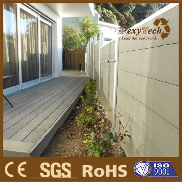 Foshan wood plastic composite fence panels