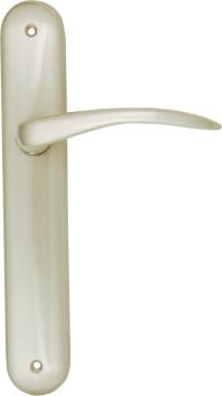 satin nickel door handle