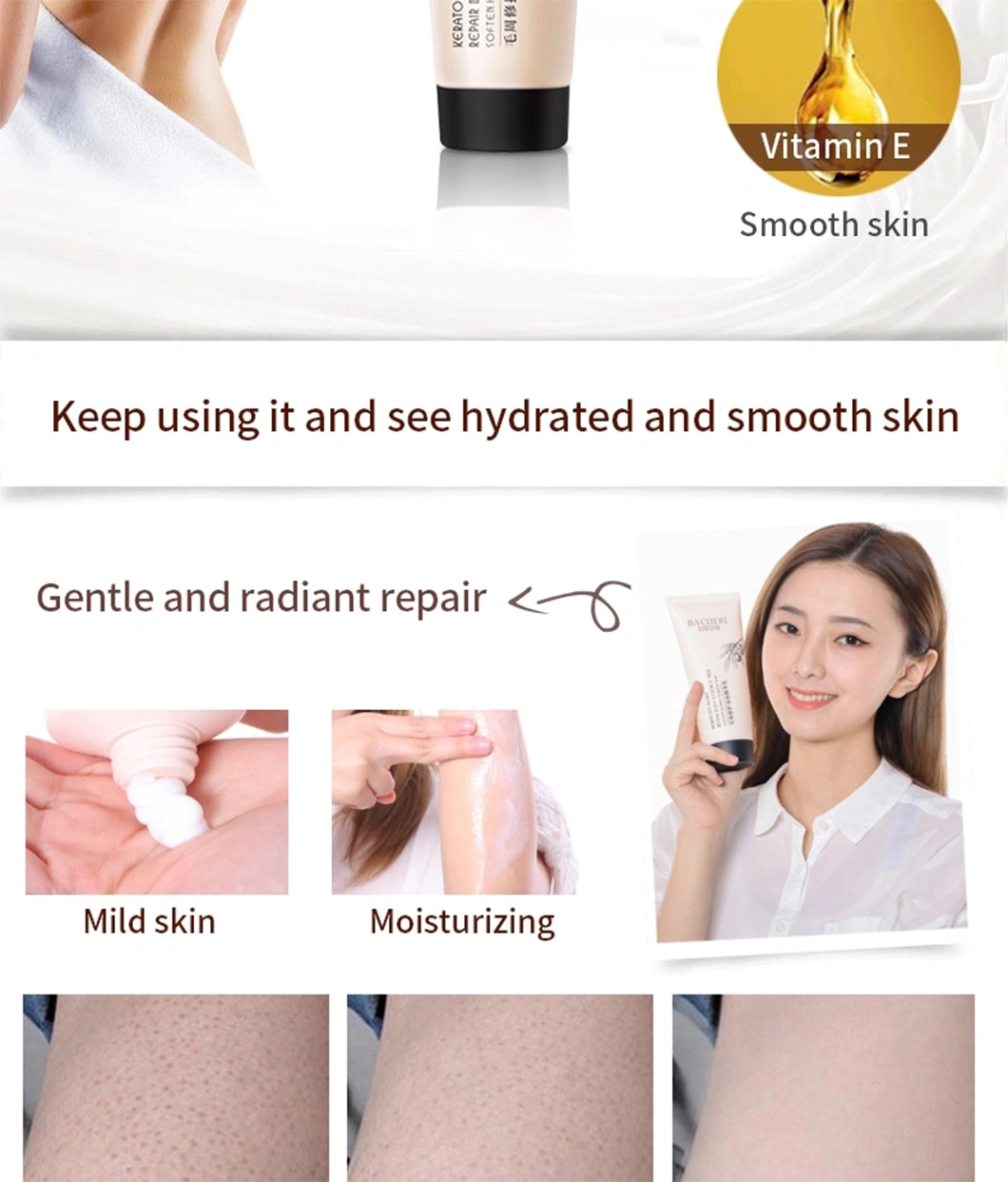 Wholesale Hotel Cosmetics Body Lotion Skin Whitening for Dry Skin