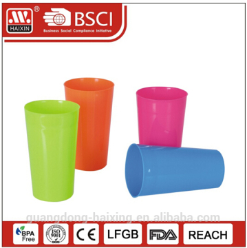 Colorful food grade 640ml plastic cup drinking cup