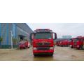 Howo 4x2 เครื่องยนต์ดีเซลถังน้ำ Fire Ttruck