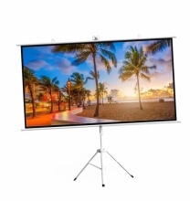 Top Seller: Portable, Lightweight Tripod Screens - 60'' to 120'' in White and Gray