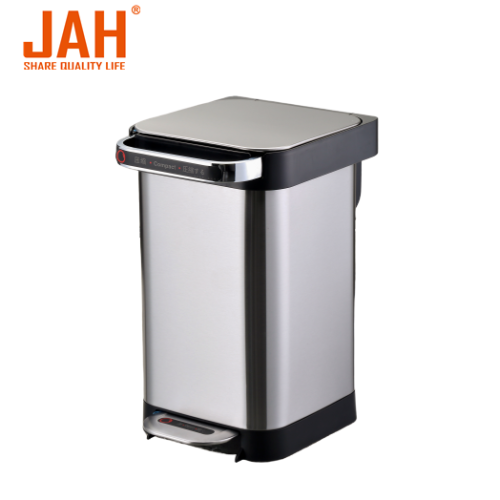 JAH Square Compactor Trash Can Dustbin for Home