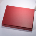 Papel de empaquetado de herramientas Red Red Box Logotipo de oro personalizado