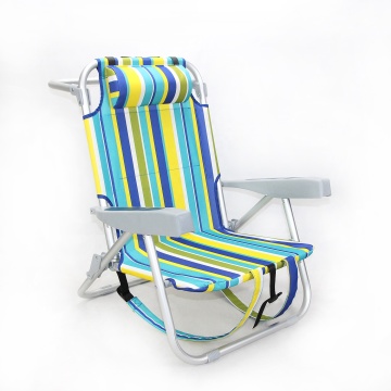 Wholesale Low-Cost Outdoor Reclining Backpack Folding Beach Chairs