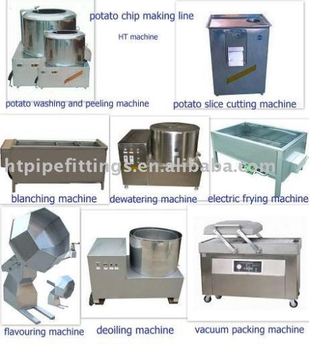 potato chip making line