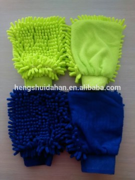 car clean glove chenille