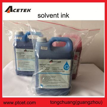 Xaar 382 solvent printing ink for digital printer use