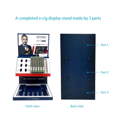 APEX ขายปลีก Cbd Oil e-Cigarette Vaporizers Stand Display