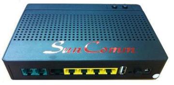 Wifi ATA-2FXS SC-2252Wau  with 1 WAN, 4 LAN, USB port, wifi 802.11n