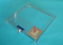 Transparent PC Single CD EAS Safer for retail store , anti