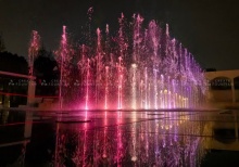 Led Dry Floor Musical Fountain