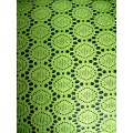 Malha de arame hexagonal revestida por PVC com cor verde, feita de baixo carbono