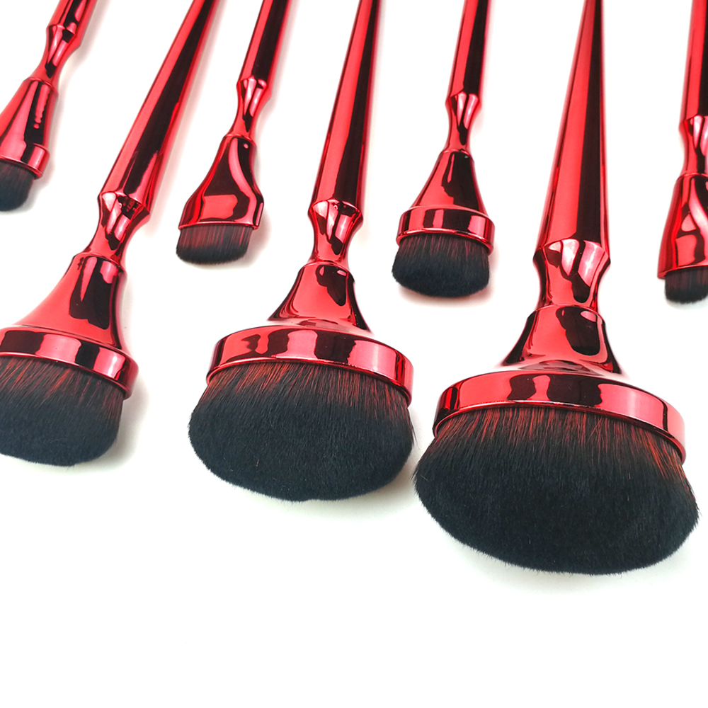 Oval Makeup Brush Set