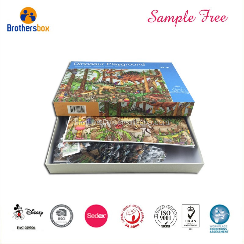 1000 Pieces Unique Jigsaw Puzzle Paper Box For Adults Wholesale