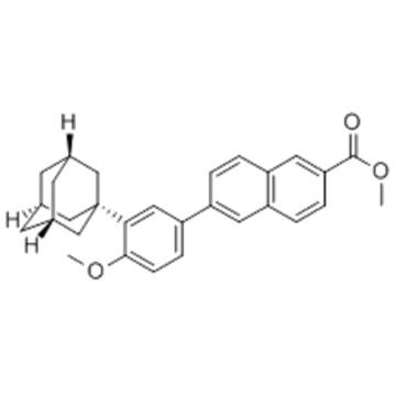 Mehtyl 6- [3- (1-adamanty) -4-metoxifenil] -2-naftoato CAS 106685-41-0