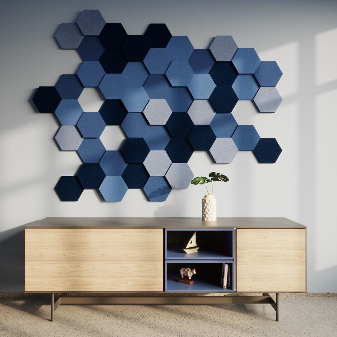 Flame Retardant Polyester Fiber Acoustic Panel for Apartment