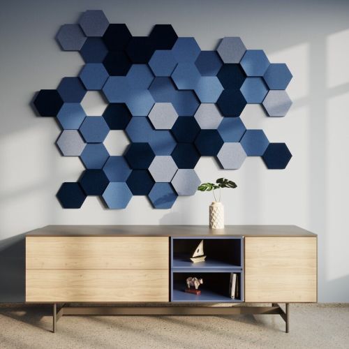 Flame Retardant Polyester Fiber Acoustic Panel for Apartment