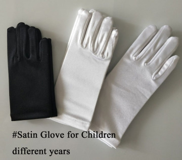 Satin Gloves for Girl