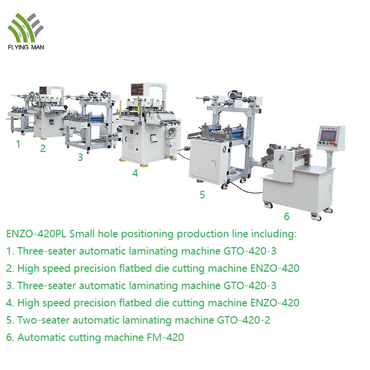 Enzo 420pl High Precise Die Cutting Production Line 1