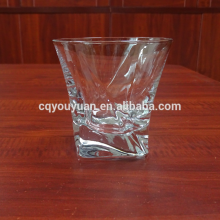 Mouth blown custom designer whiskey glass 300ml