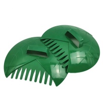 Durable Lightweight Plastic Garden Leaf Scoop Rake for Easy Yard Cleanup
