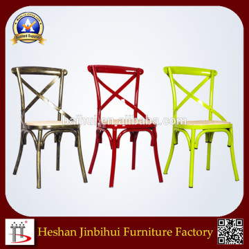 Hot sale more color Y cross back chair cross back dining chair