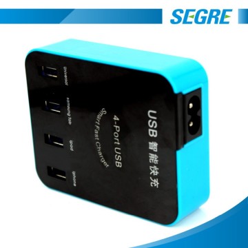 5A portable USB Charger 4 USB Charger for Mobile Phones