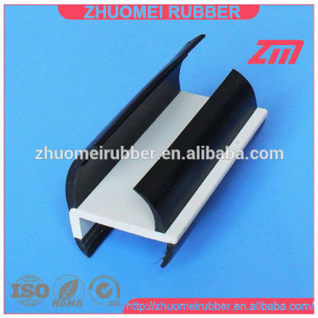 Trailer door plastic seal