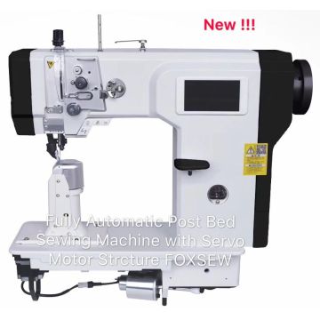 Fully Automatic Post Bed Sewing Machine With Servo Motor Strcture