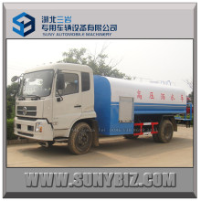Dongfeng Kingrun 12t tanque de agua de camiones de vehículos de incendios simple