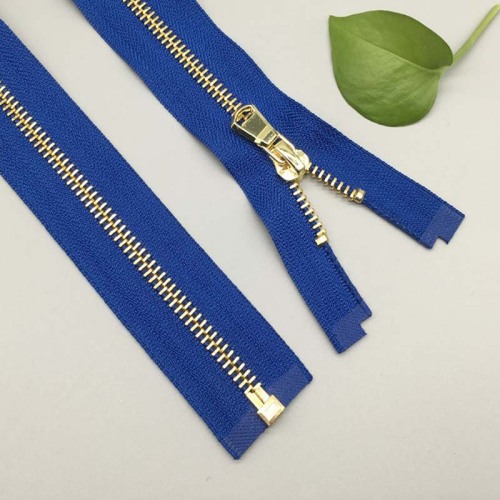 12 Inch separating brass zipper for home textile