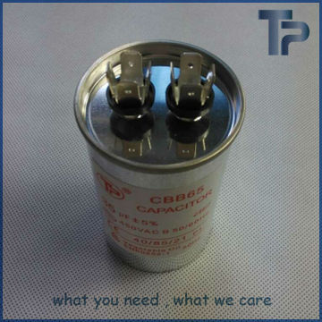 refrigeration parts CBB65 capacitor parts of a capacitor