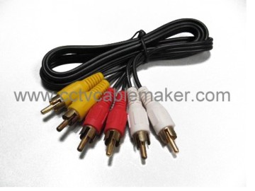 RCA cable, Audio and video cable, AV cable