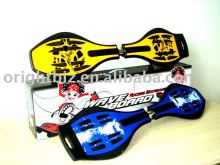 caster board, snake board, twist board