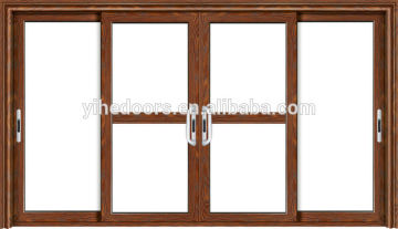 Aluminum frame sliding door and window