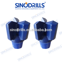 SINODRILLS 4'' API Reg Three Wings Chevron Drag Bits