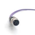 M12 Connecteur Male Câble 5pin PVC Purple B Code