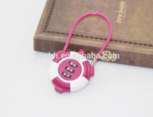 3 digit lock good quailty digital steel lock safe padlock for lockers steel cable lock for lockers