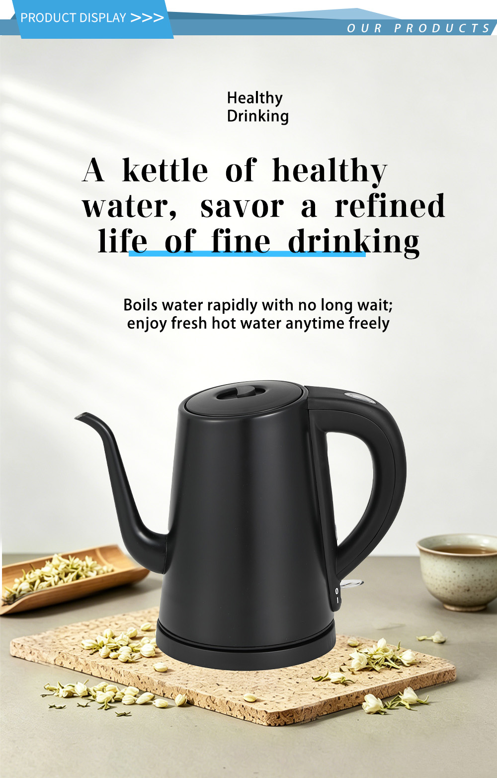 غلاية ستانلس ستيل 304 FK-2309 1 304 stainless steel kettle FK-2309 1