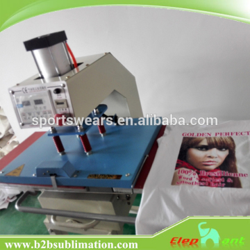Small pneumatic heat printing press machines with dual working area
