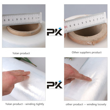 Polyethylene konduktif Multiple Extrusion Reel Stretch Film