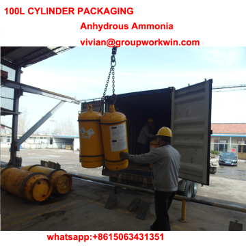 liquid ammonia gas nh3 in 100L cylinder