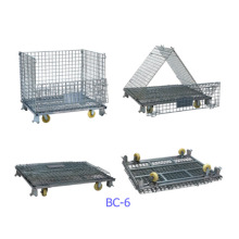 Contêiner de gaiola de armazenamento de gaiola de armazenamento de metal