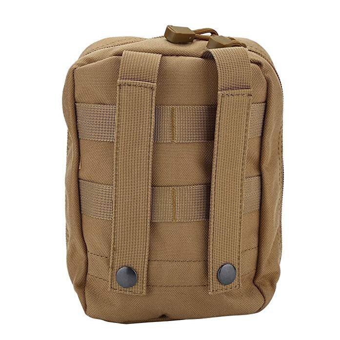 Portable Outdoor Emergency Medical Tactical Bag, 5 Colors Hiking Climbing Travelling Emergency Survival Pouch Molle Bag