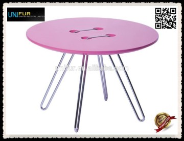 Cute beatuful button tables round for kids