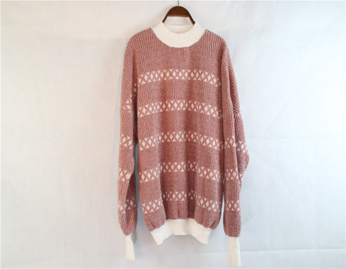 Sweater Cashmere Wool Baru Lengan Panjang