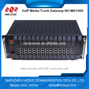 NC-MG1000 52 E1/T1 to ethernet converter Tetra Gateway