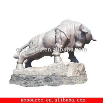 carved bull figurine